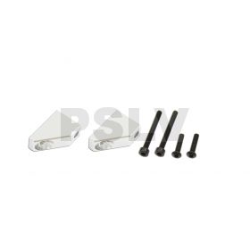 217042 CNC Boom Support Mounting Block (silver anodized)